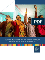 Outcome Assessment Report of THP's Intervention in MP 2015