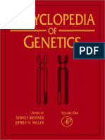 Encyclopedia of Genetics - Sydney Brenner, Jeffrey H. Miller (AP, 2001) PDF