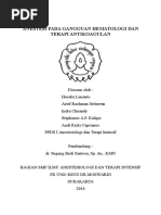 Download Anestesi Pada Gangguan Hematologi  Terapi Antikoagulan Final by Andi SN321550374 doc pdf