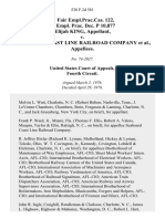 13 Fair Empl - Prac.cas. 122, 11 Empl. Prac. Dec. P 10,877 Elijah King v. Seaboard Coast Line Railroad Company, 538 F.2d 581, 4th Cir. (1976)