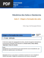 Aula 2 - Origem e Formação Dos Solos