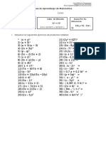 Guía de Aprendizaje de Matemática 