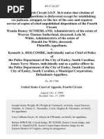 Moot Court Examples: Sample Case Brief | PDF | Fourth Amendment To The ...