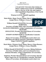 Winston Lloyd, and Mark Hisley Roger Paesch Jimmy Shaver Glenn Barmer Joseph Phrew William J. Gross v. William Donald Schaefer, Governor Bishop Robinson, Secretary of Public Safety and Correctional Services Elmanus Herndon, Acting Commissioner of Correction Richard Singleton, Warden Maryland House of Correction Queenie Stoop's Supervisor Ii, Classification Counselor Maryland House of Correction, All Sued in Their Own Individual and Official Capacities, Roger Paesch, and Mark Hisley Winston Lloyd Jimmy Shaver Glenn Barmer Joseph Phrew William J. Gross v. William Donald Schaefer, Governor Bishop Robinson, Secretary of Public Safety and Correctional Services Elmanus Herndon, Acting Commissioner of Correction Richard Singleton, Warden Maryland House of Correction Queenie Stoop's Supervisor Ii, Classification Counselor Maryland House of Correction, All Sued in Their Own Individual and Official Capacities, Jimmy Shaver, and Winston Lloyd Mark Hisley Roger Paesch Glenn Barmer Joseph Phrew Wil