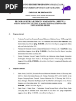 Download Program Kerja Resimen Mahasiswa Sat 102RS by Joel Lancana SN32156836 doc pdf