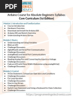 Core Curriculum 1st Edition Syllabus