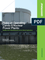 Risks of Operating Candu 6 Nuclear Power Plants:: Gentilly Unit 2 Refurbishment and Its Global Implications