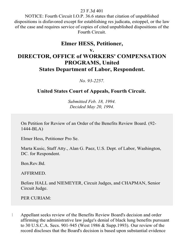 Compensation Programs