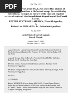 United States v. Robert Lee Edwards, Jr., 996 F.2d 1213, 4th Cir. (1993)