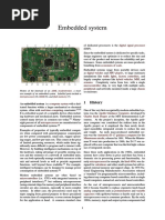 Embedded System: 1 History