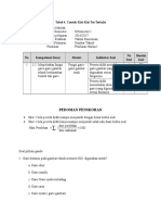 Kisi-Kisi Tes Tulisan Gambar Teknik