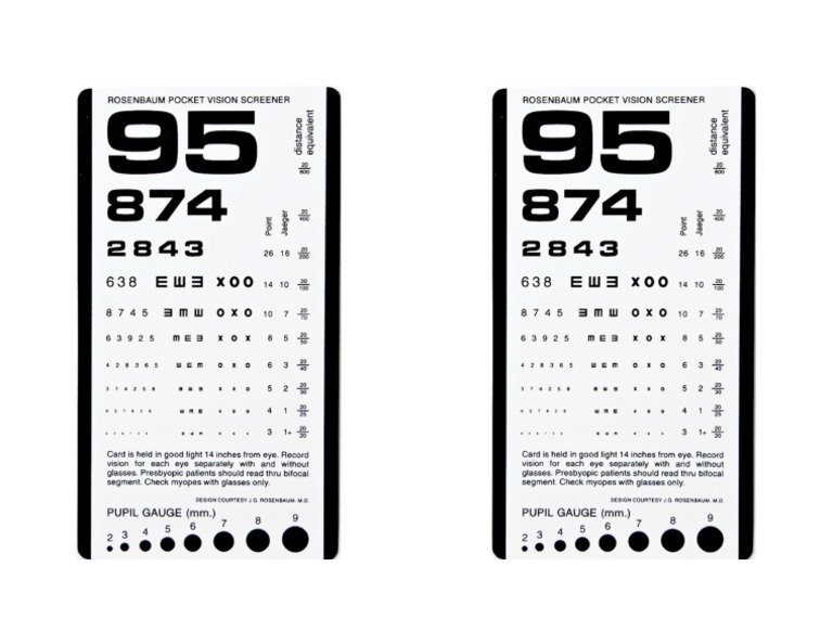 Rosenbaum Chart | PDF