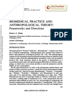 HAHN & KLEINMAN. Biomedical Practice and Anthropological Theory