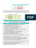 Clima Organizacional y La Satisfaccion Laboral Edco