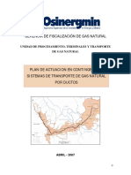 Transporte de Gas Natural Por Ductos PLAN CONTINGENCIAS GFGN-Rev 1 PDF