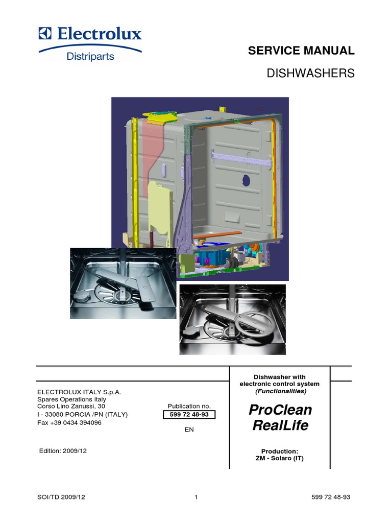 Electrolux Front Load Washer Manual