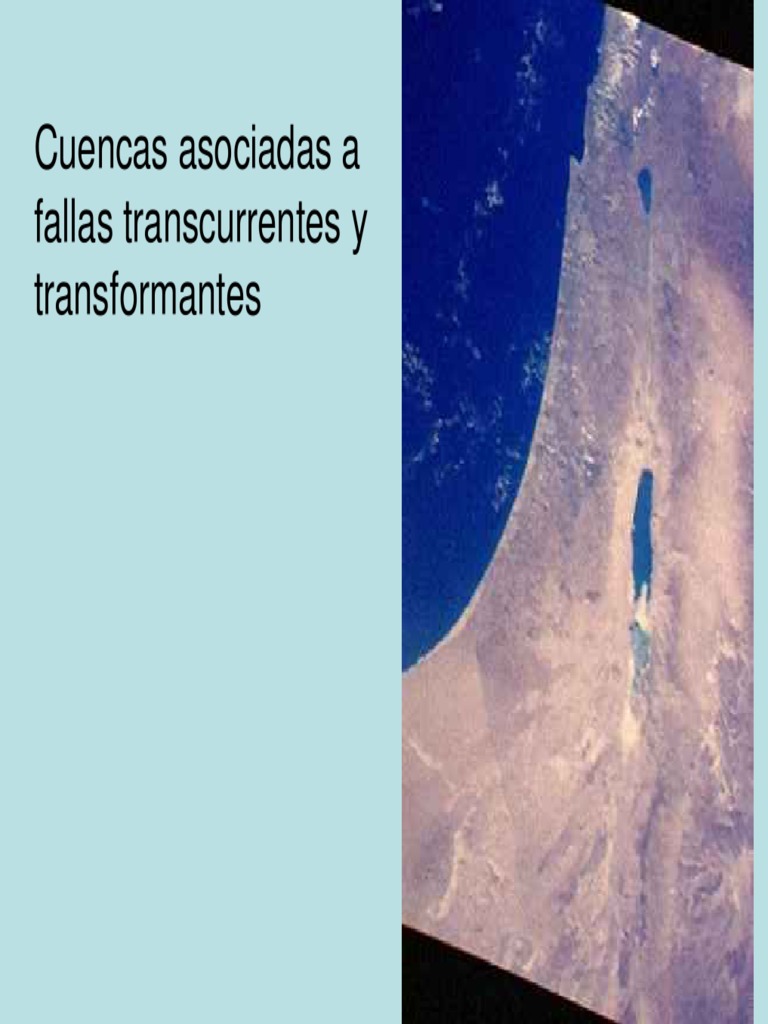 Clase 16 Pull Apart | PDF | Cuenca Sedimentaria | Falla (geología)