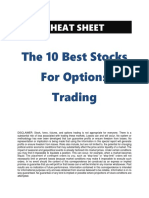 10 Stocks Cheat Sheet