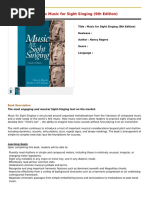 Download Music for Sight Singing 9th Editionpdf by DebraJRosario SN321621102 doc pdf