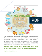 Dieta y Salud Astrologia Zodiaco Http Hagodieta Com