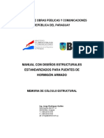 MANUAL CON DISEÑOS ESTRUCTURALES ESTANDARIZADOS PARA PUENTES DE HORMIGÓN ARMADO.pdf