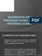 Segmentación Transnacional e Internacional