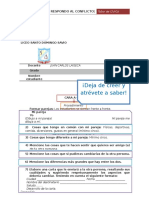 Cara A Cara - Cómo Respondo Al Conflicto