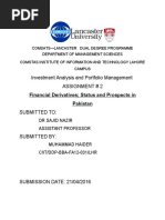 Investment and portfolio analysis 