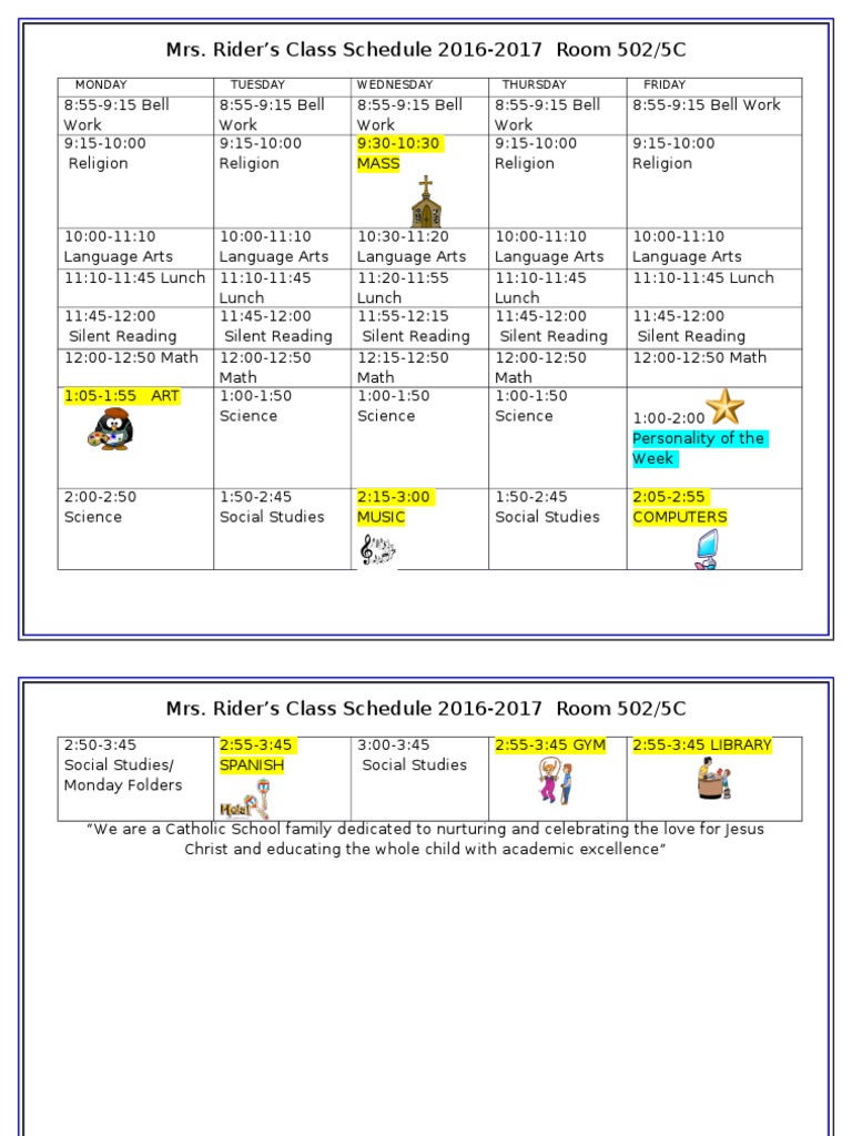 Schedule 16-17 | PDF | Cooking, Food & Wine | Foreign Language Studies