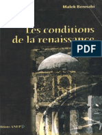 Les Conditions de La Renaissanc - Malek Bennabi