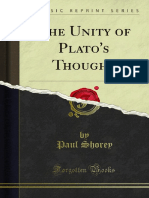 The Unity of Platos Thought 1000042573 PDF