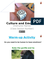 Culture and Emotion