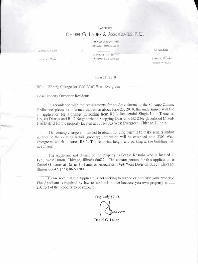 Zoning Letter PDF