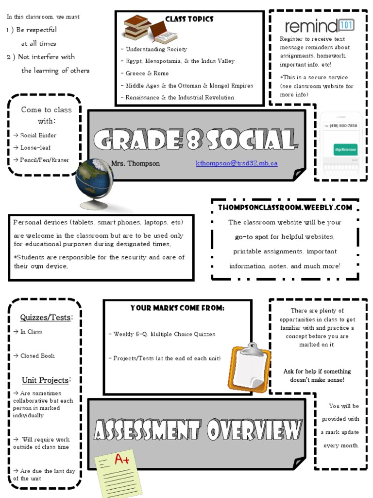 grade 8 social studies course outline 16