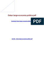 Oskar Lange Economia Politica PDF