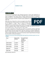 EXPORTS IN SEZs GROWN BY 92% 