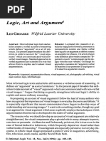 Logic, Art and Argument) : Wilfrid Laurier University