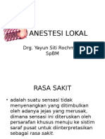 Anestesi Lokal