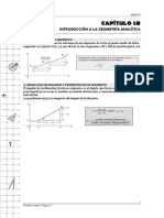 Cap 5B. Introducción a La Geometría Analítica