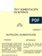 Nutrición y Alimentación de Bovinos