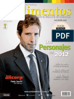 31 Revista Alimentos Edición 31 Los Personajes Del 2012