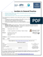 9 March - Eating Disorders in General Practice Flyer(1)