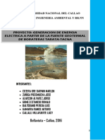 Proyecto Energía Geotérmica Borateras 2016