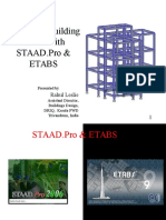 Modelling Building Frame With Staadpro N Etabsrahul Leslie090815 151231065653