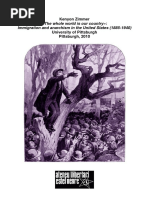 The Whole World Is Our Country, Immigration and Anarchism in The United States (1885-1940), Kenyon Zimmer PHD 2010