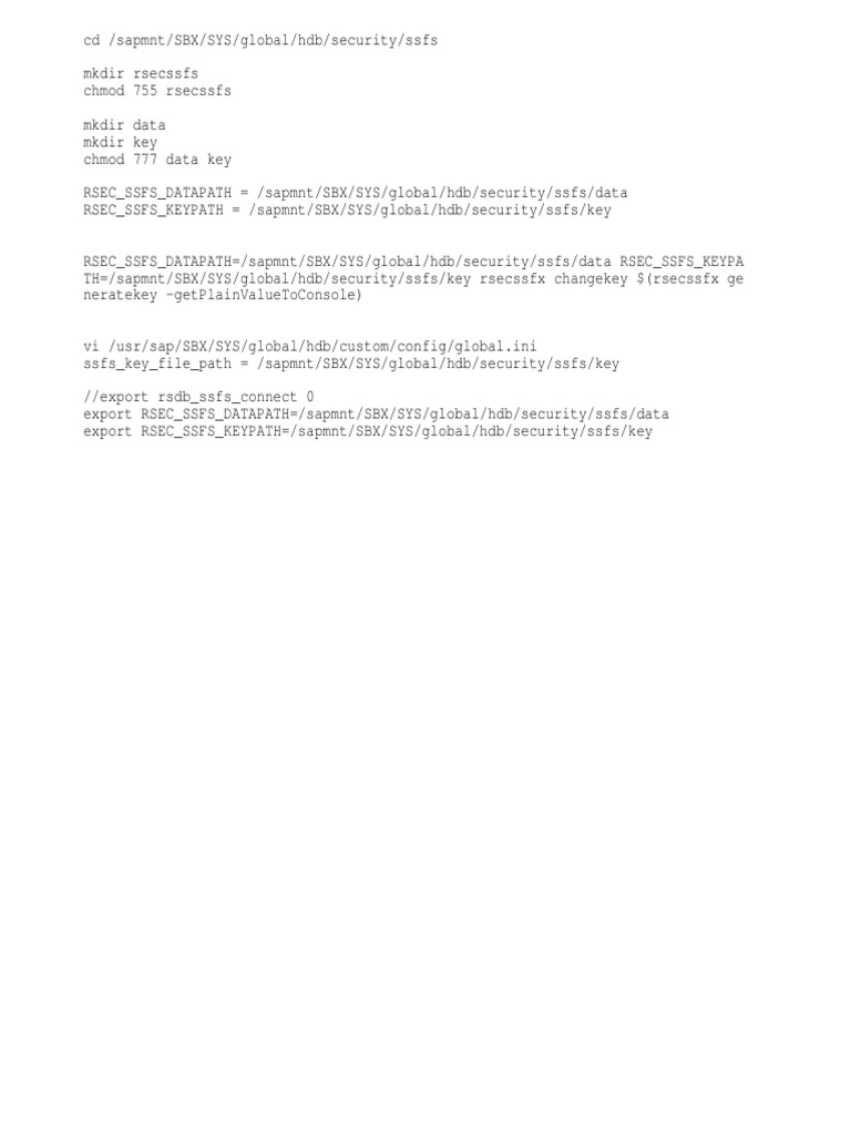 SSFS Security Configuration Guide | PDF | Computers | Technology ...
