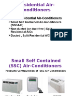 Types of Residential Air-Conditioners
