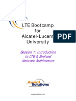 01 Introduction To LTE - Evolved Network Architecture Final P PDF