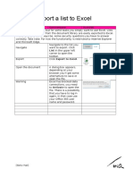 How To Export A List To Excel