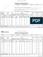 Ballast Water Management Summary Sheet